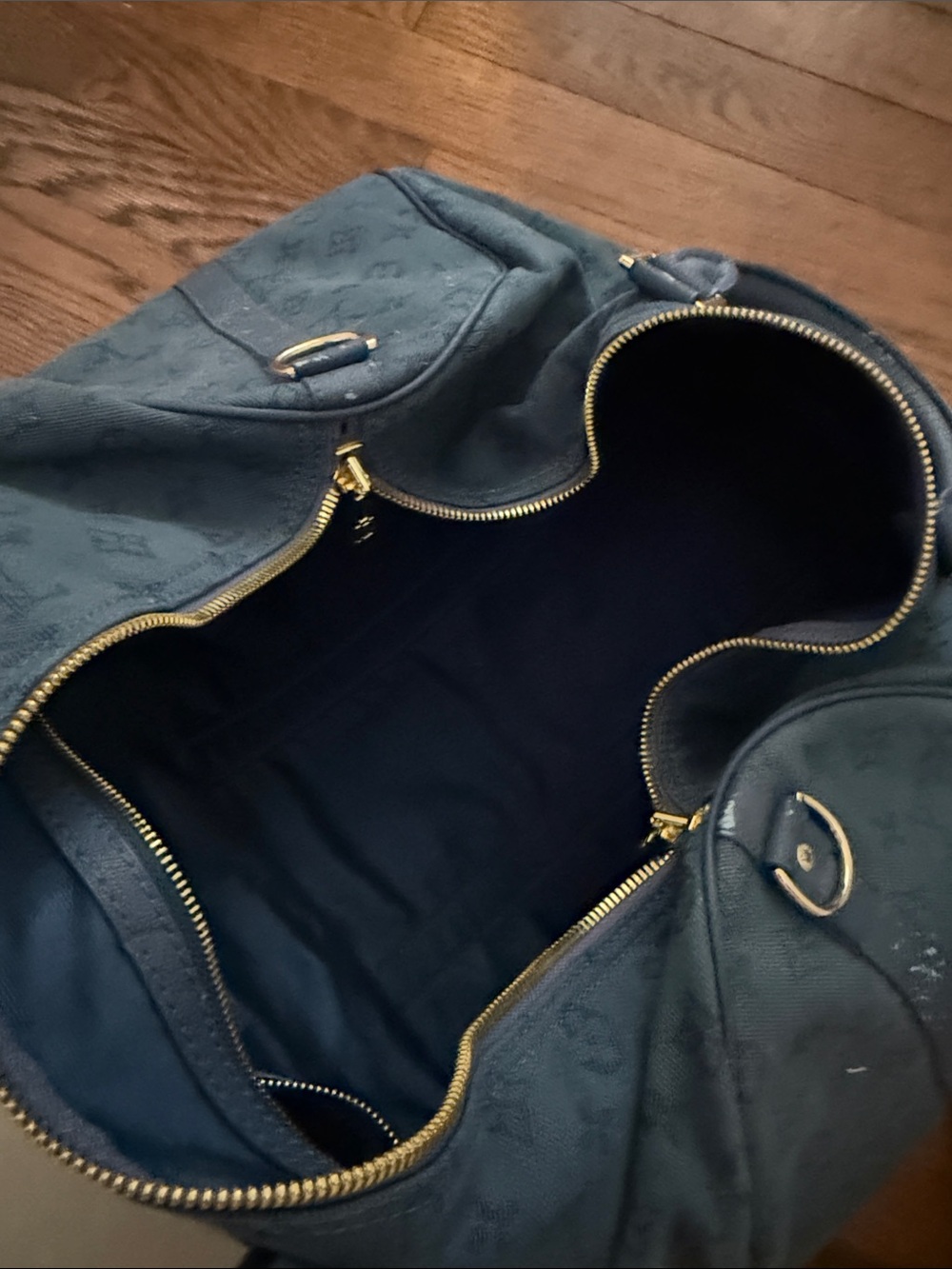 Louis Vuitton Dark Navy Monogram Duffel Bag